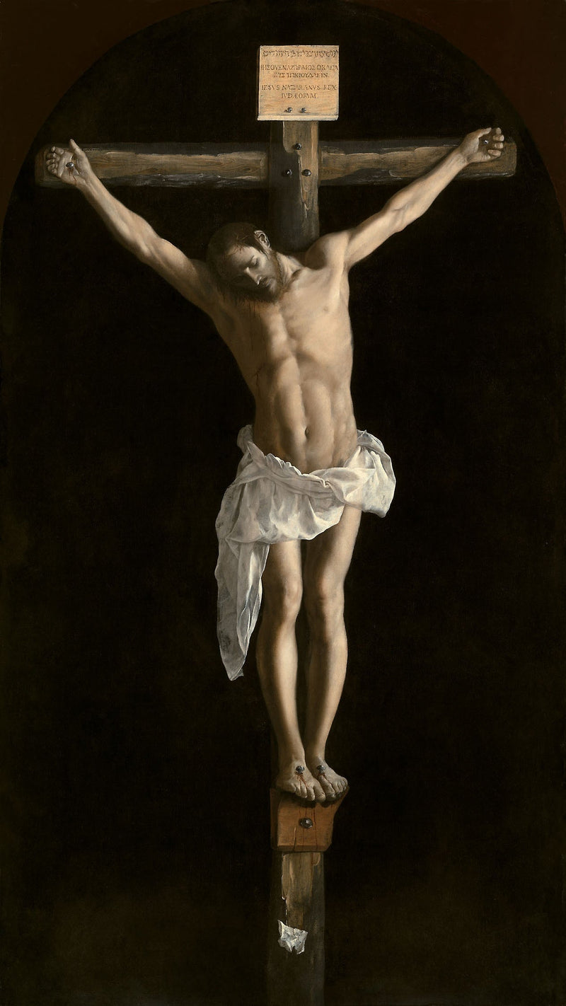 Ristiinnaulittu Kristus - Francisco de Zurbarán