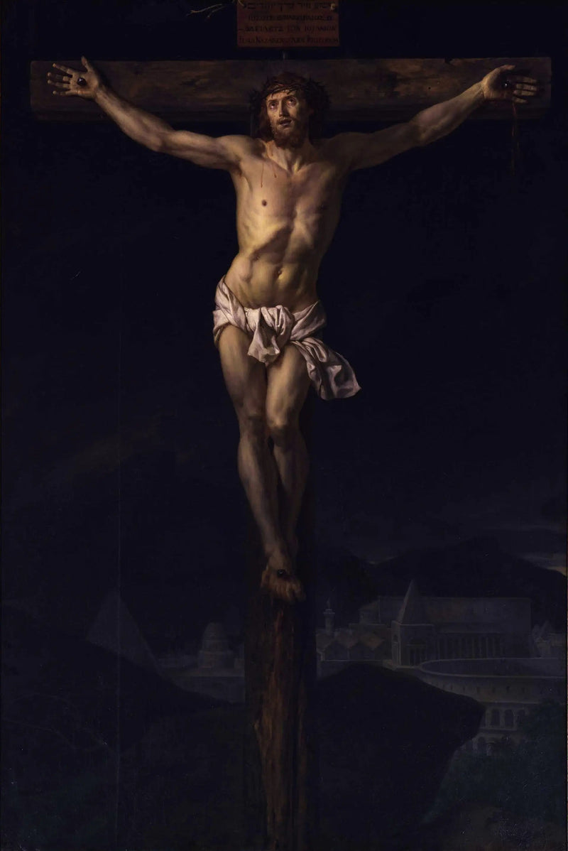 Ristiinnaulittu Kristus - Jacques-Louis David