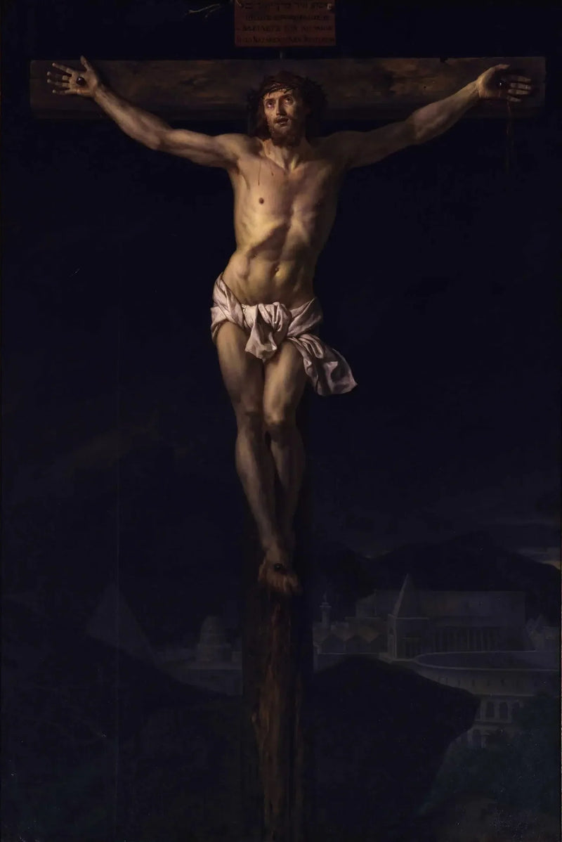 Ristiinnaulittu Kristus - Jacques-Louis David