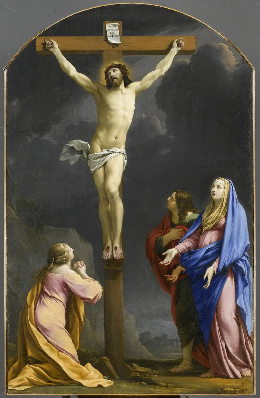 Ristiinnaulittu Kristus - Simon Vouet