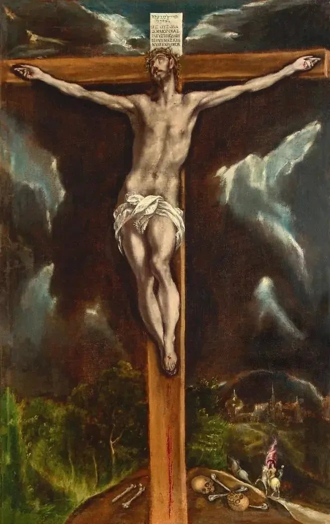 Ristiinnaulittu Kristus (Toledo) - El Greco