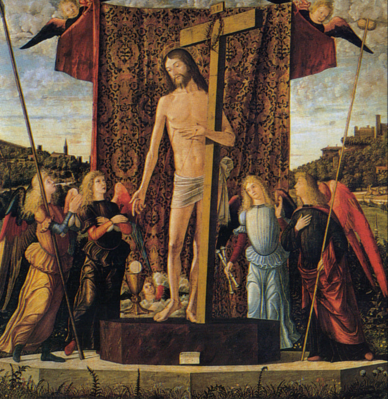 Kristus neljässä enkelissä - Vittore Carpaccio