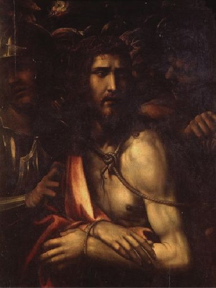 Kristus kolmen sotilaan keskellä - Il Sodoma (Giovanni Antonio Bazzi)