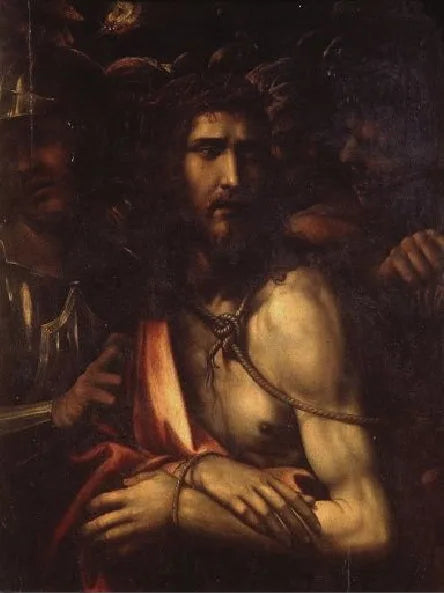 Kristus kolmen sotilaan keskellä - Il Sodoma (Giovanni Antonio Bazzi)