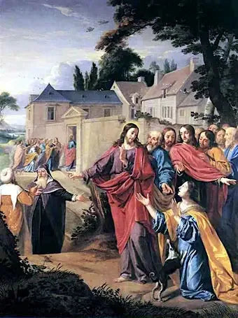 Kristus ja Kanaalinen - Philippe de Champaigne