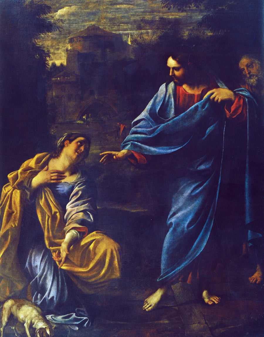 Kristus ja kanaanilainen nainen - Annibale Carracci