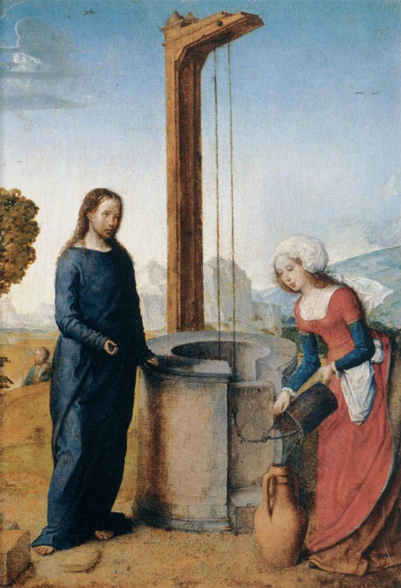 Kristus ja Samarialainen - Juan de Flandes