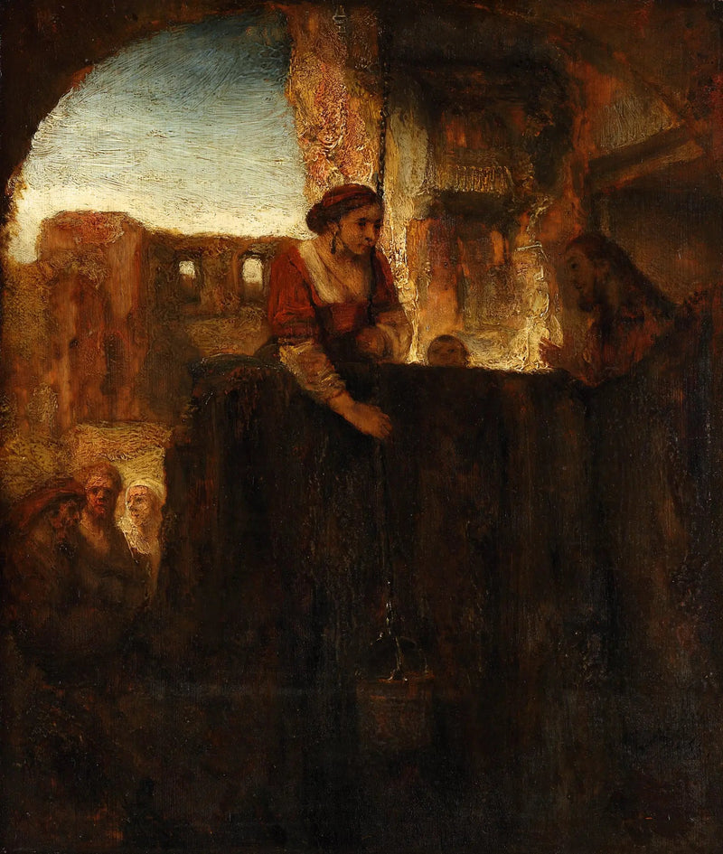Kristus ja samarialainen - Rembrandt