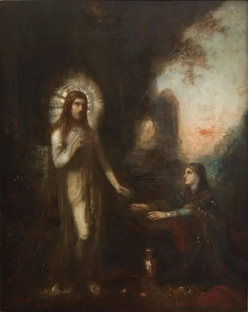 Kristus ja Magdaleena (Noli me Tangere) - Gustave Moreau