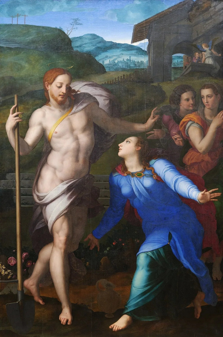 Kristus puutarhuri ilmestyy pyhälle Magdaleinalle - Bronzino