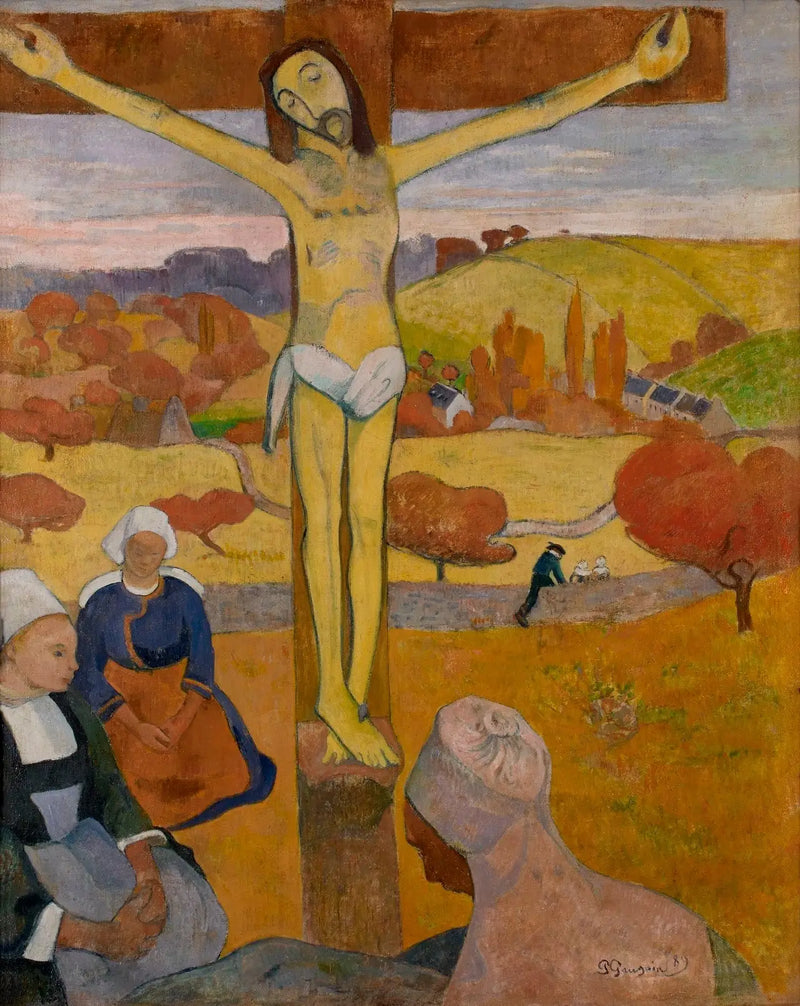 Keltainen Kristus - Paul Gauguin