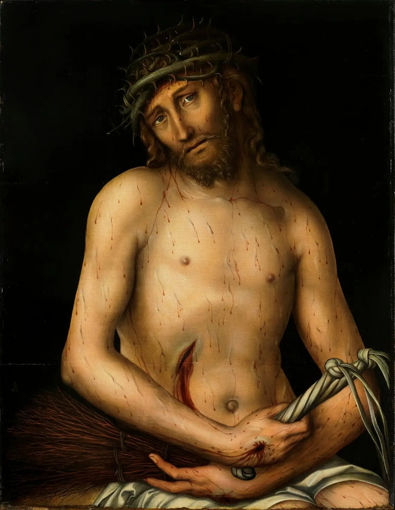 Kristus, kärsimyksen mies - Lucas Cranach vanhempi