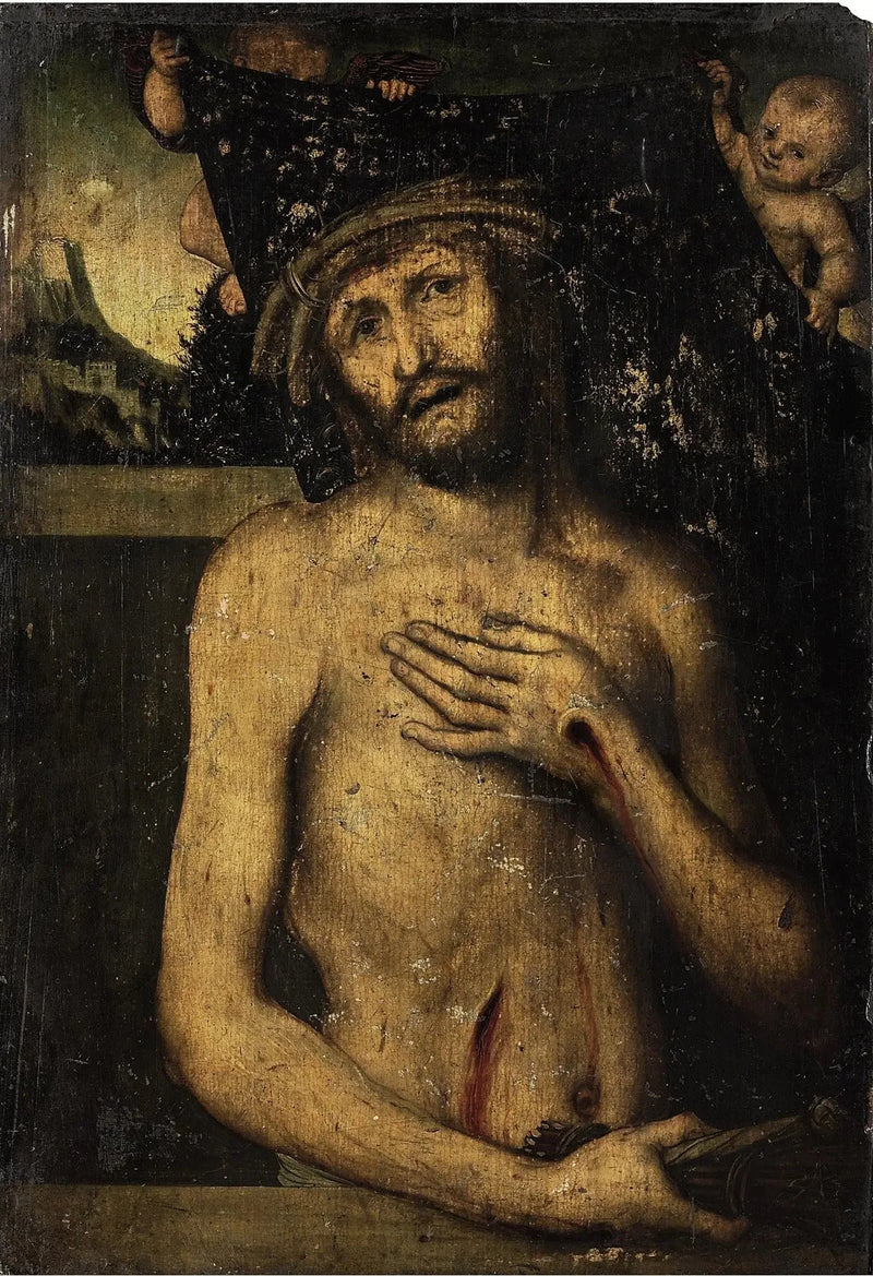 Kristus, kärsimyksen mies - Lucas Cranach vanhempi