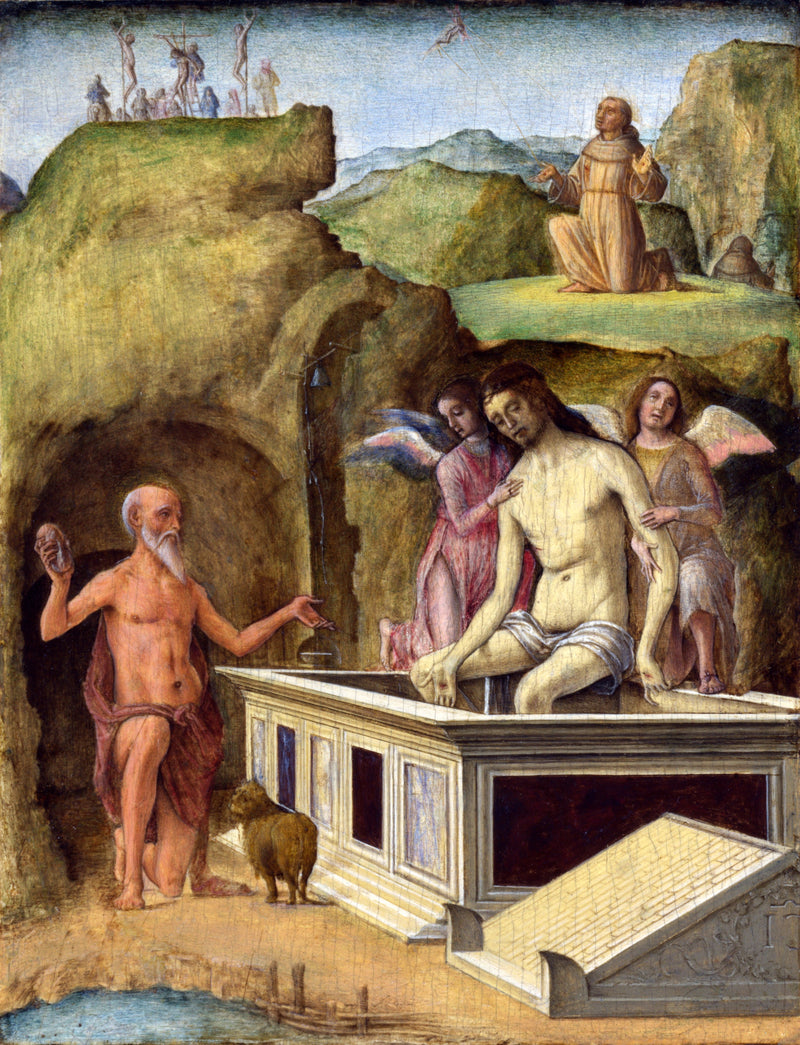 Kristuksen kuolema - Ercole de’ Roberti