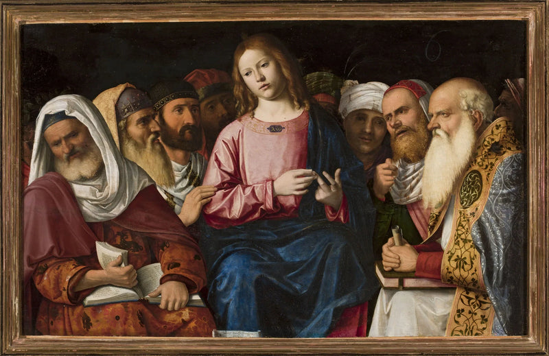 Kristus lääkärien keskellä - Cima da Conegliano