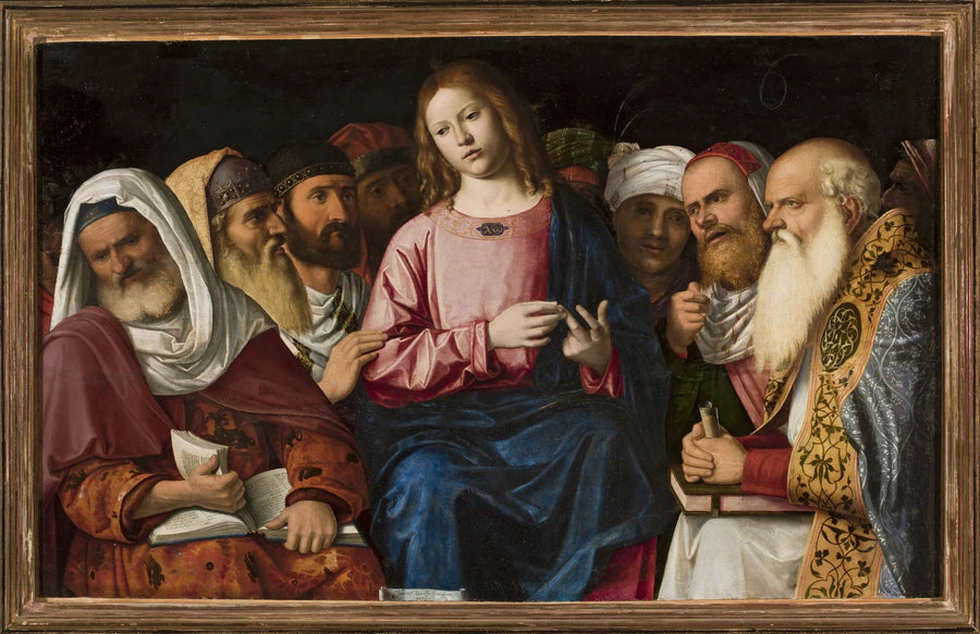 Kristus lääkärien keskellä - Cima da Conegliano