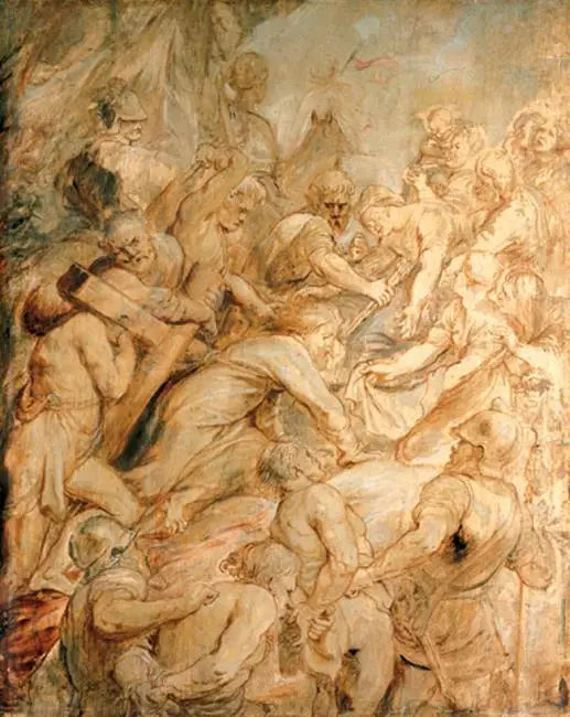 Kristus ristiä kantaen, 1634-1637 - Peter Paul Rubens