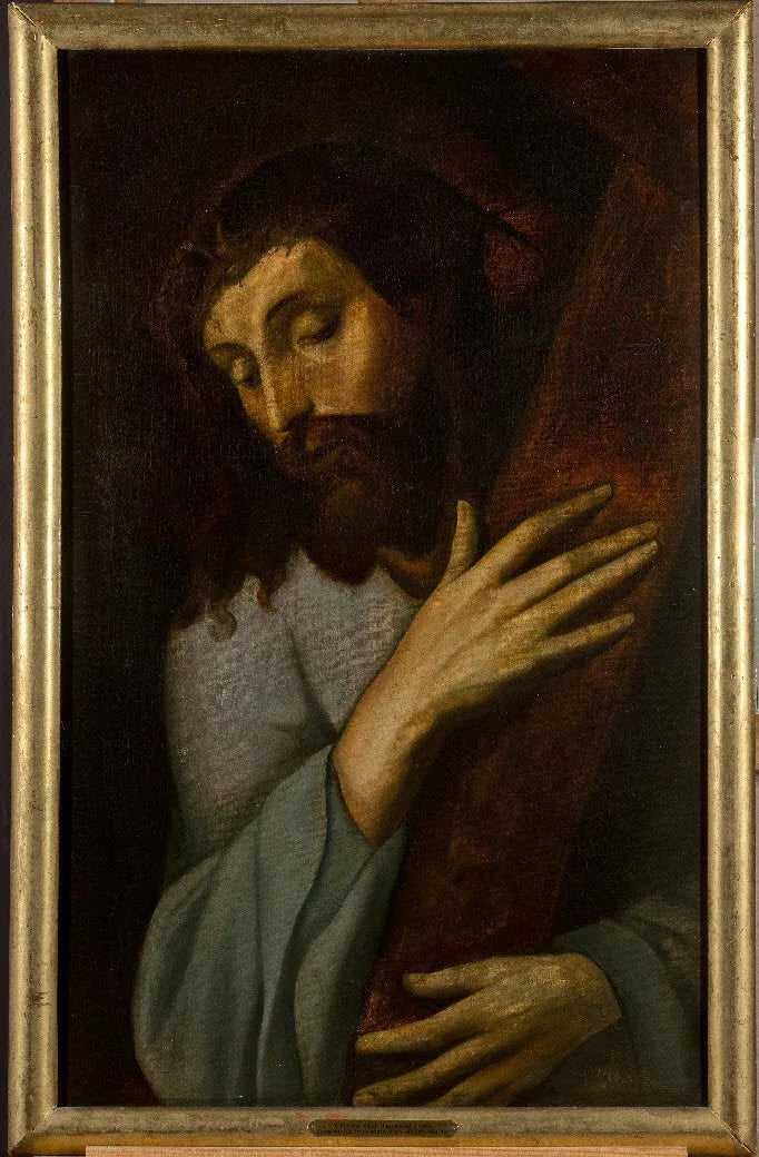 Kristus ristiä kantaen - Théodore Chassériau