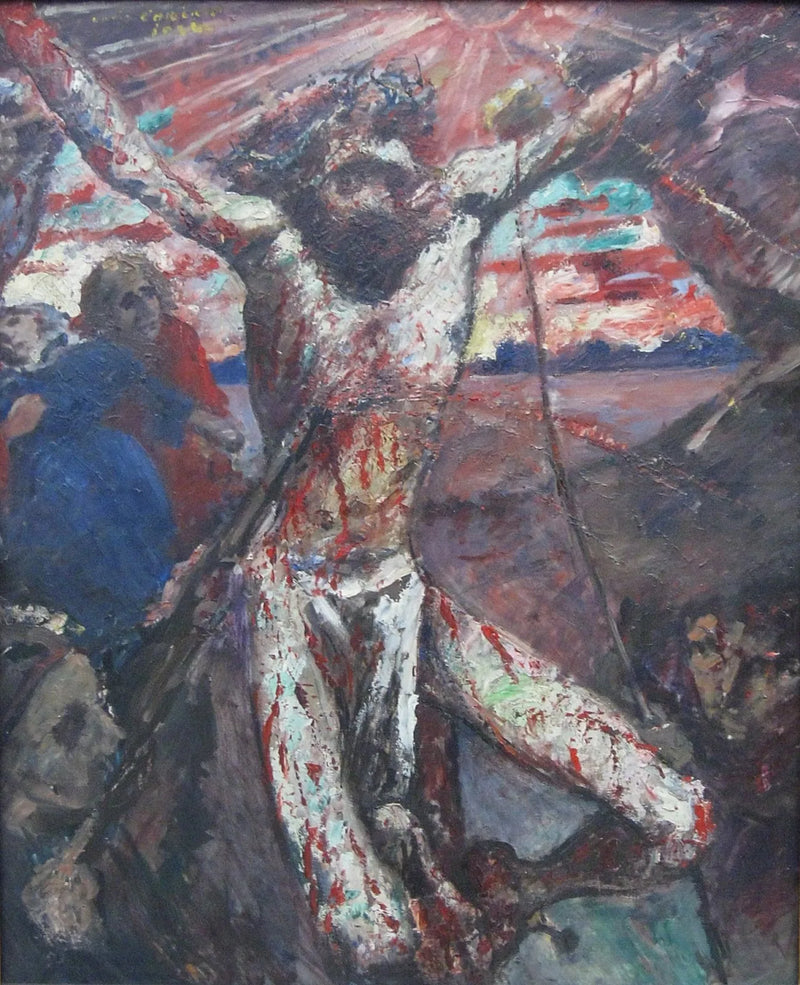 Punainen Kristus - Lovis Corinth
