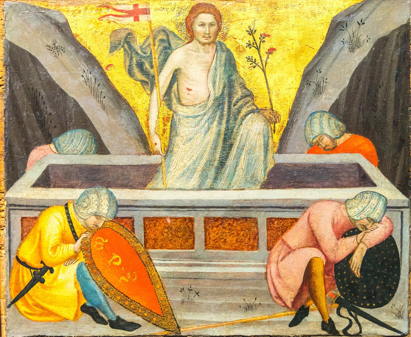 Kristus hautaamisesta nousemassa - Taddeo di Bartolo