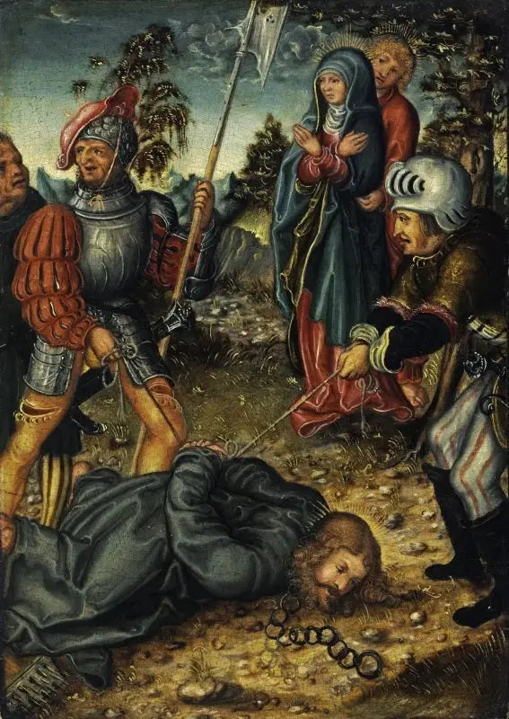 Kristus Calvaariin matkalla - Lucas Cranach vanhempi