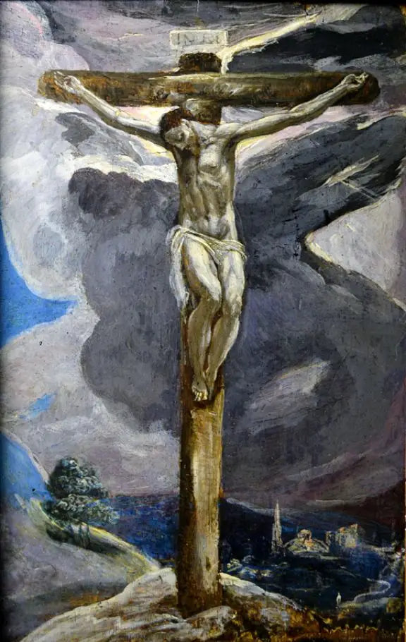 Kristus ristiinnaulittuna - El Greco