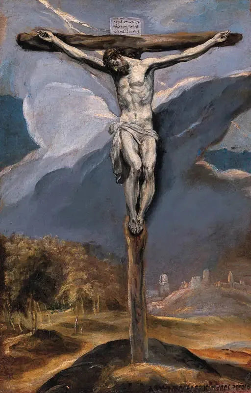 Kristus ristiinnaulittuna - El Greco