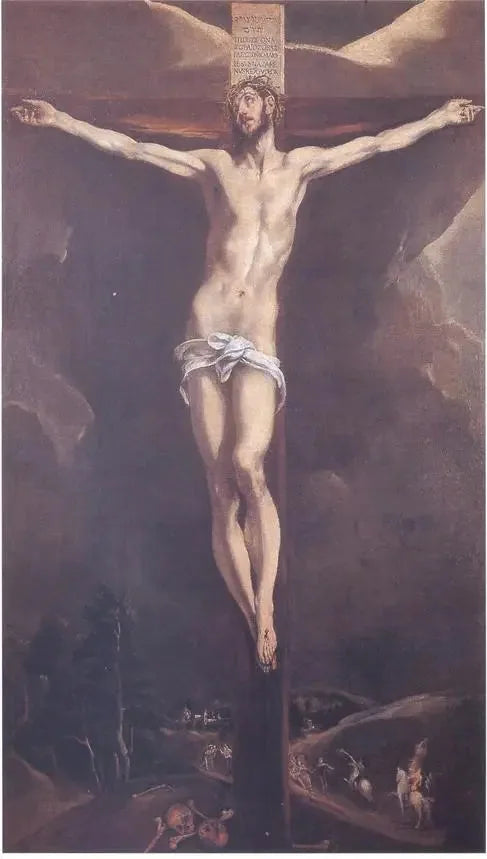 Kristus ristiinnaulittuna - El Greco