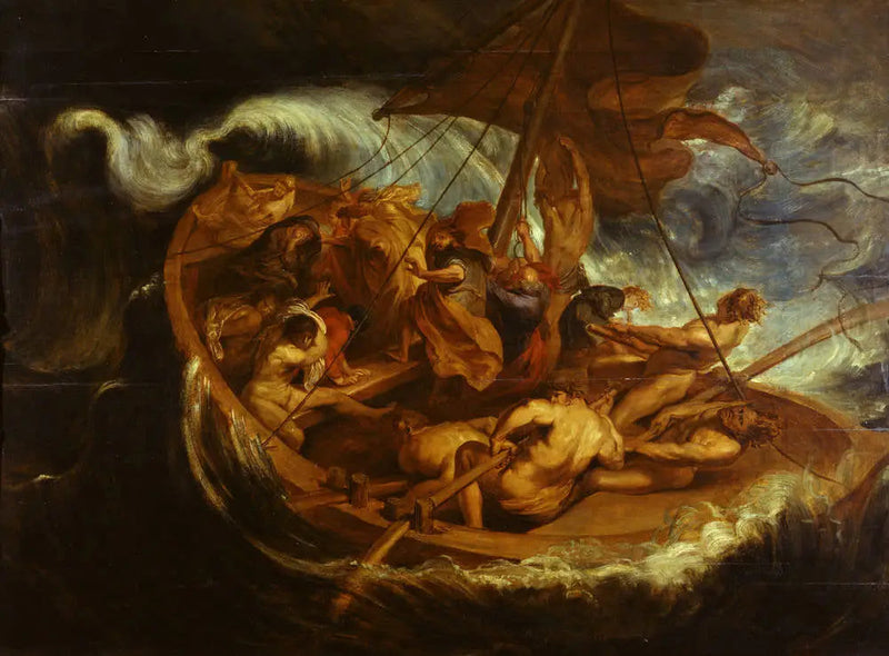 Kristus Galileanmeren yllä - Peter Paul Rubens