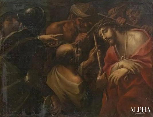 Le Christ tourné en dérision - Caravaggio Reproductions de tableaux à la peinture à l’huile