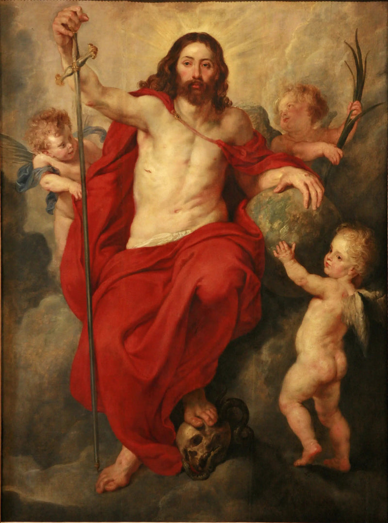 Voittava Kristus kuolemasta ja synnistä - Peter Paul Rubens