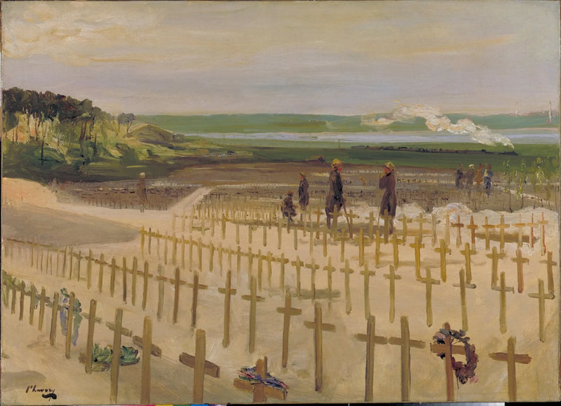 Staplesin hautausmaa, 1919 - John Lavery