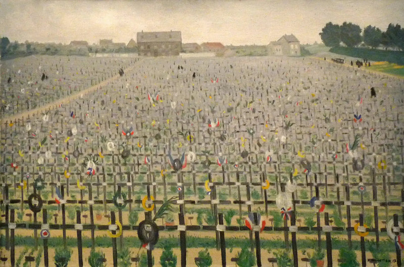 Châlonsin sotilashautausmaa - Félix Vallotton