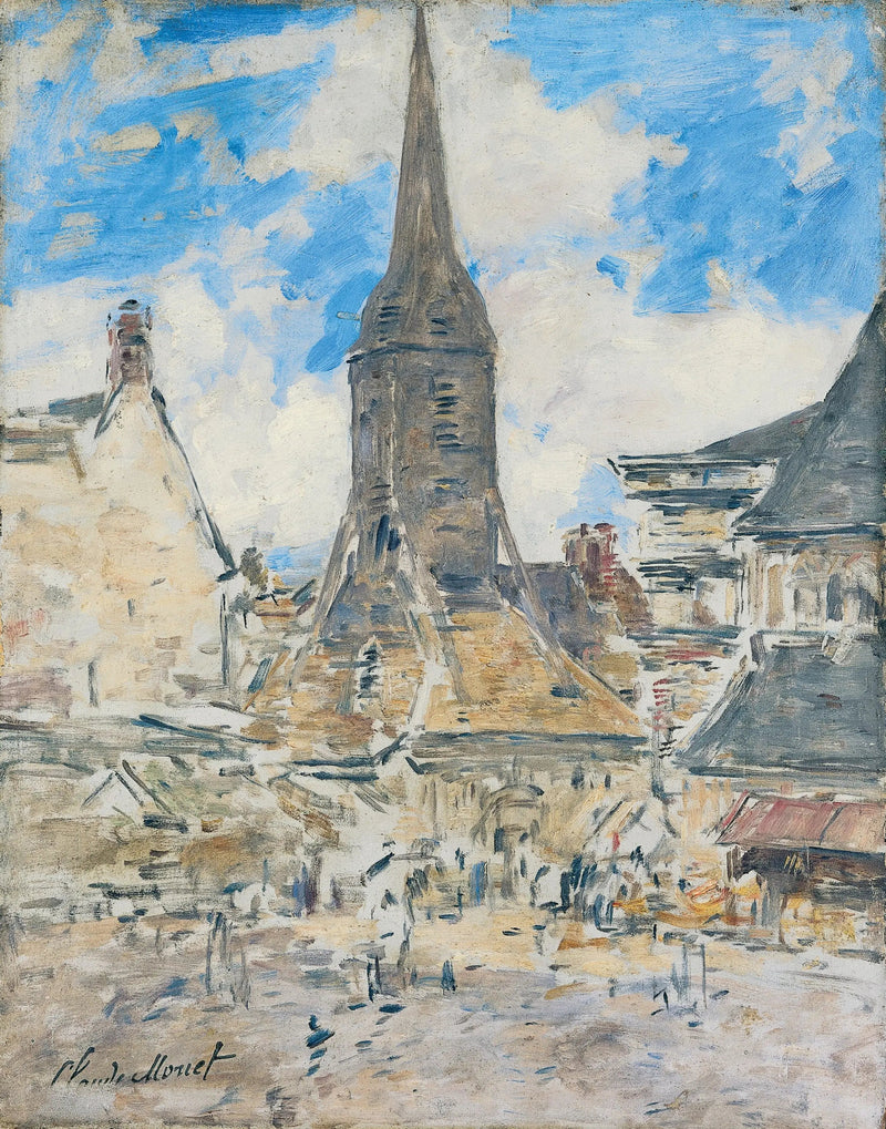 Sainte-Catherinein kellotorni, Honfleur - Eugène Boudin