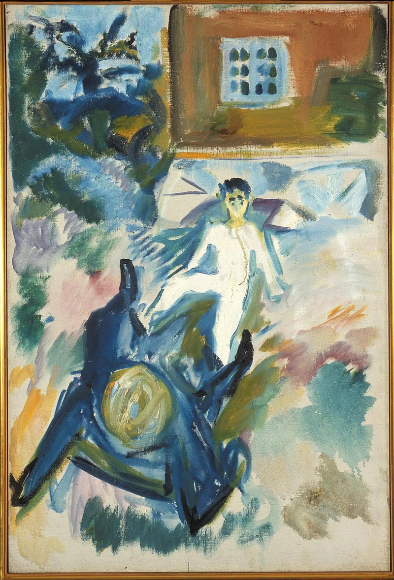 Taistelu - Edvard Munch