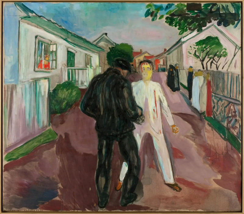 Taistelu - Edvard Munch