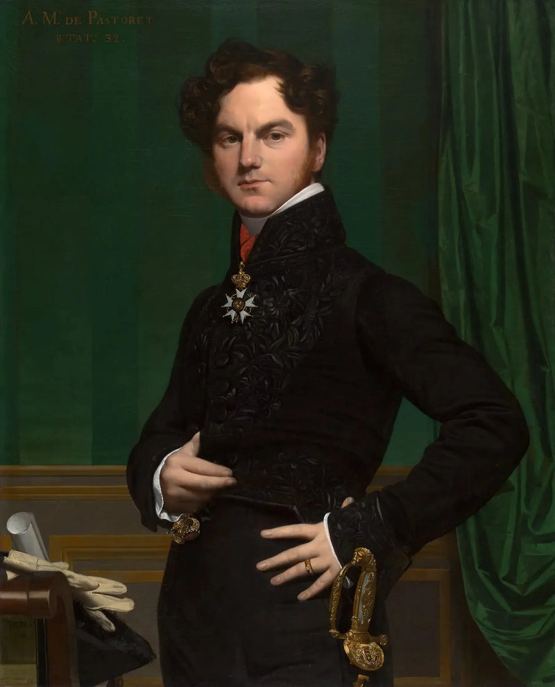 Grafi Amédée-David de Pastoret - Jean-Auguste-Dominique Ingres
