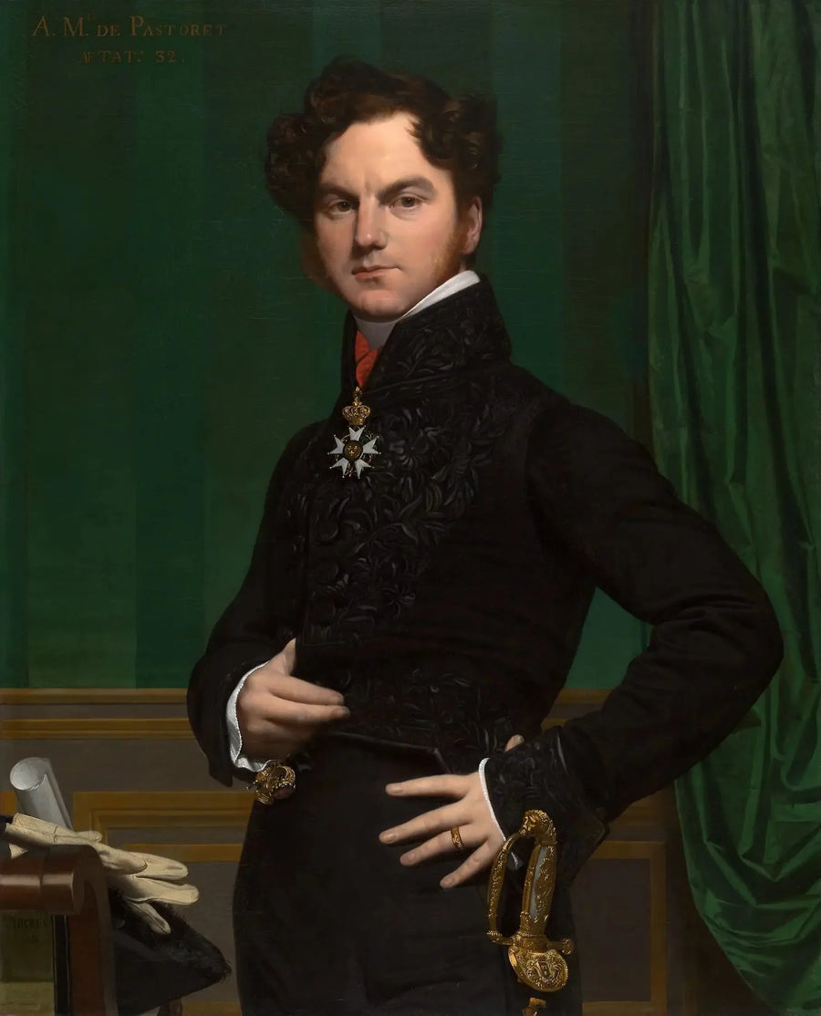 Grafi Amédée-David de Pastoret - Jean-Auguste-Dominique Ingres