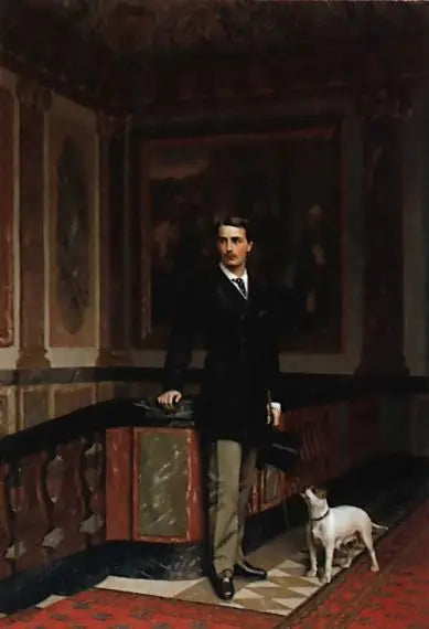 La Rochefoucauldin kreivi ja Doudeauville'n herttua - Jean-Léon Gérôme