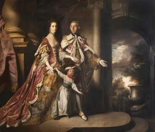 Mexboroughin kreivi ja kreivitär heidän poikansa Lord Pollingtonin kanssa (1719–1778) - Joshua Reynolds
