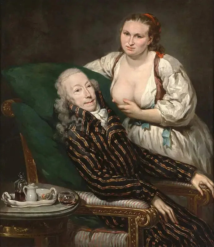 Kreivi Franz de Paula Graf von Hartig ja hänen puolisonsa Eleanore Romana Caritas - Barbara Krafft