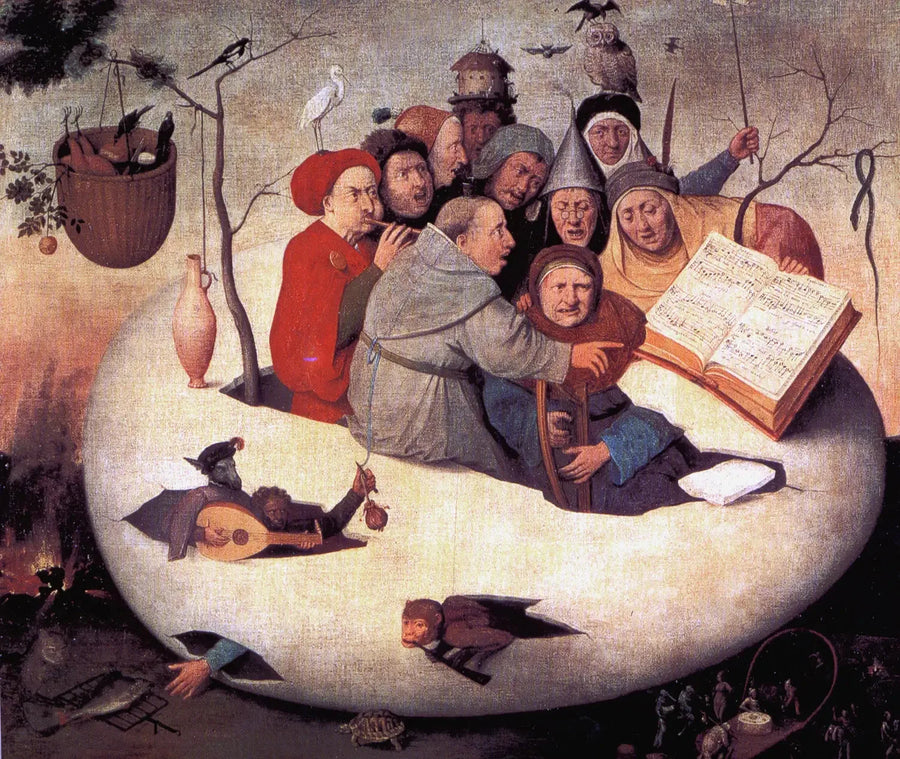 Konsertti munassa - Hieronymus Bosch