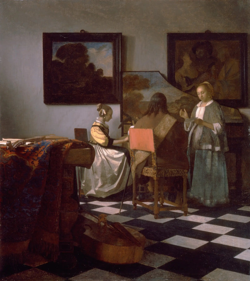Konsertti - Johannes Vermeer