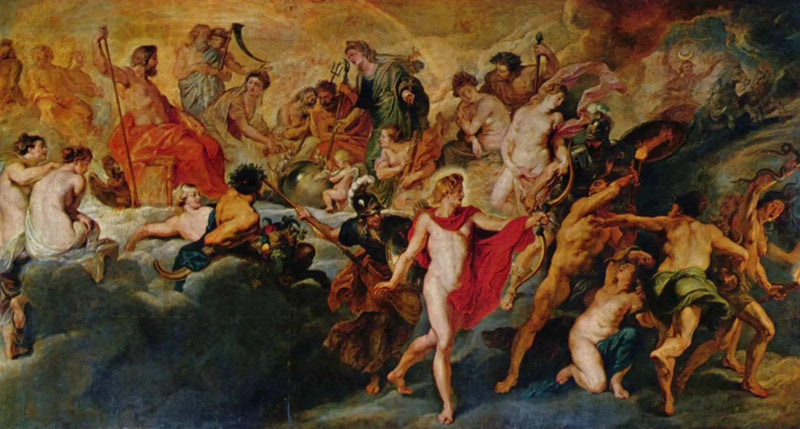 Jumalten neuvosto - Peter Paul Rubens