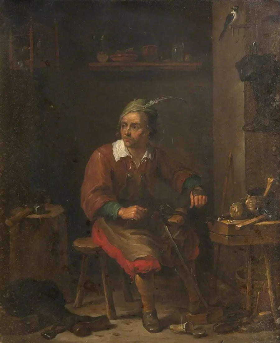 Sandaali-tekijä - David Teniers nuorempi