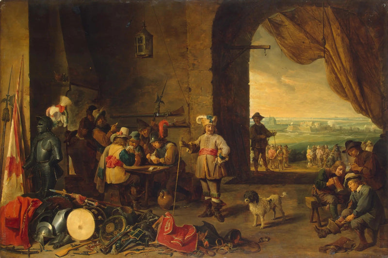 Vartioasema - David Teniers nuorempi