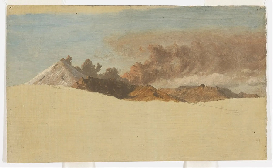 Cotopaxi vuodelta Ambatosta, Ecuador - Frederic Edwin Church