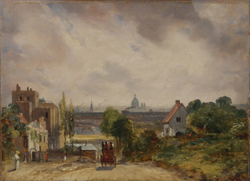 Sir Richard Steele'n mökki, Hampstead - John Constable