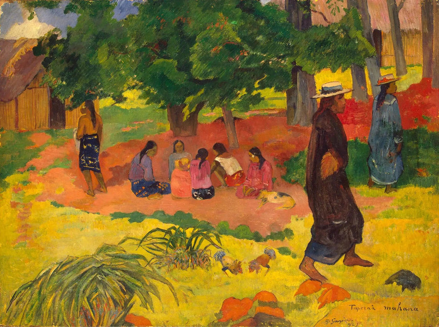 Auringonlasku - Paul Gauguin