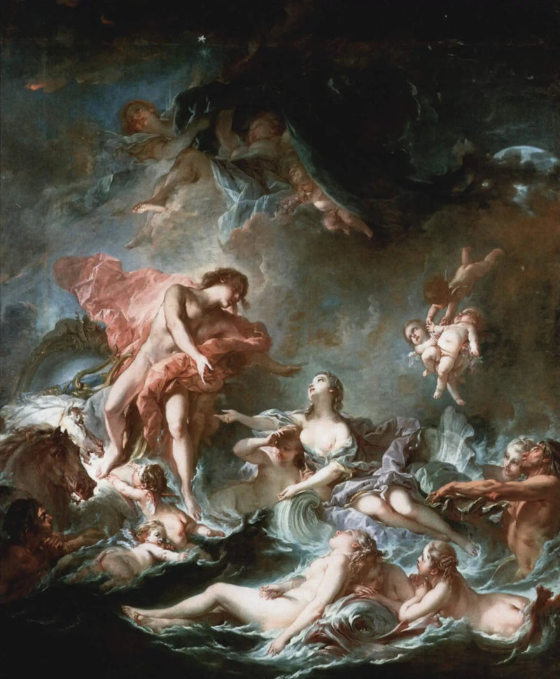 Auringonlasku - François Boucher